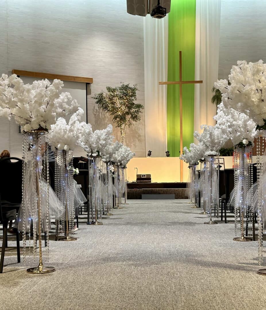 Southwest suburbs wedding church