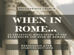 Southbridge Church Bible study.